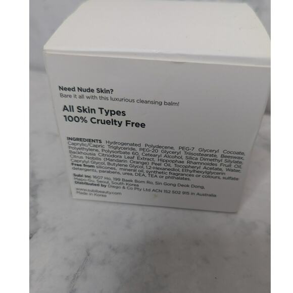 NEW IN BOX Subi Bare Skin luxury cleansing Balm 2.8 ounce jar - Picture 4 of 7